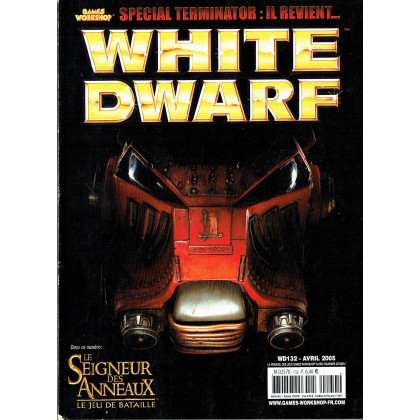 White Dwarf N° 132 (magazine de jeux de figurines Games Workshop en VF) 001