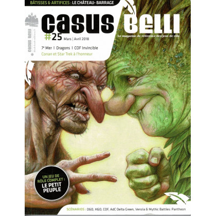 Casus Belli N° 25 (magazine de jeux de rôle - Editions BBE) 001