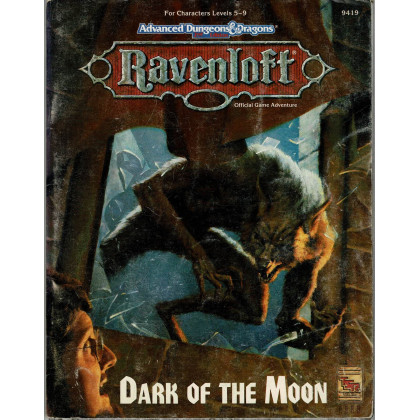 Ravenloft - Dark of the Moon (jdr AD&D 2e édition en VO) 001