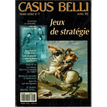 Casus Belli N° 7 Hors-Série - Jeux de Stratégie (magazine de jeux de simulation) 006