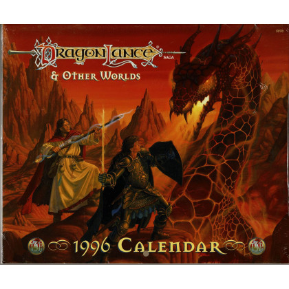 Dragonlance Saga & Other Worlds - 1996 Calendar (caledrier Dragonlance en VO) 001