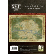 Carte de la ville de Paris et idées de scénario (jdr XVII - Au fil de l'âme en VF)