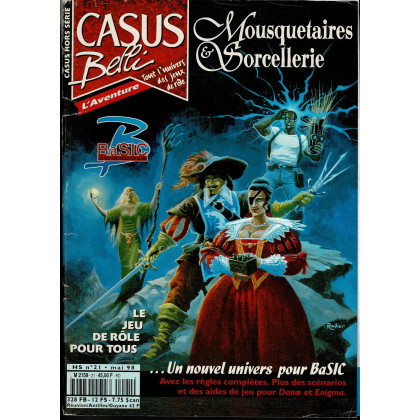Casus Belli N° 21 Hors-Série - BaSIC Mousquetaires & Sorcellerie (magazine de jeux de rôle) 001