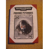 Pouvoirs Psychiques - Boîte de 50 cartes (jeu figurines Warhammer 40,000 en VF) 001