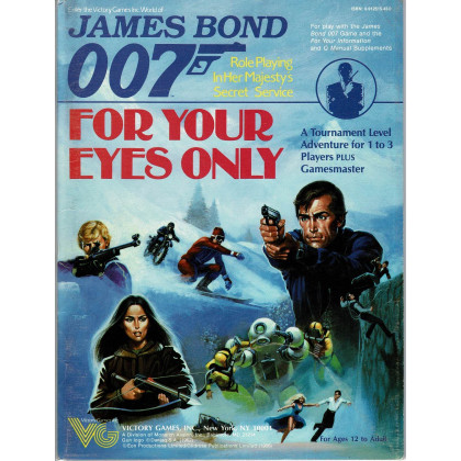For your Eyes Only (James Bond 007 Rpg en VO) 004
