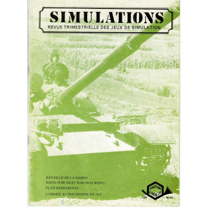 Simulations N° 10 - Revue trimestrielle des jeux de simulation (revue Cornejo wargames en VF) 002