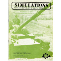 Simulations N° 10 - Revue trimestrielle des jeux de simulation (revue Cornejo wargames en VF)