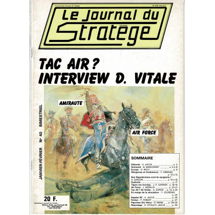 Le Journal du Stratège N° 40 (revue de jeux d'histoire& de wargames) 002