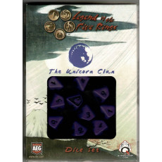 The Unicorn Clan Dice Set (jdr Legend of the Five Rings L5R en VO)