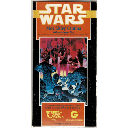 Mos Eisley Cantina - Adventure Set (figurines jdr Star Wars D6 en VO) 001