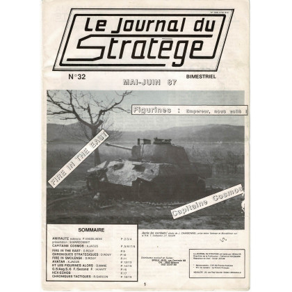 Le Journal du Stratège N° 32 (revue de jeux d'histoire & de wargames) 002