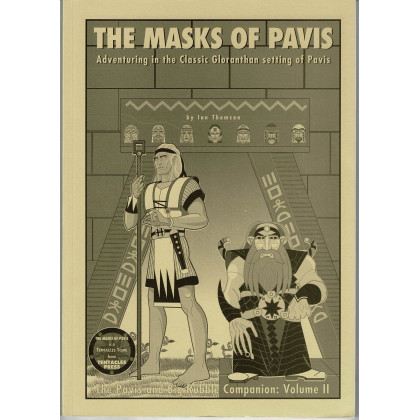 Pavis & Big Rubble Companion Vol. II - The Masks of Pavis (jdr Glorantha en VO) 001
