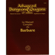 Le Manuel Complet du Barbare (jdr AD&D 2e édition en VF)
