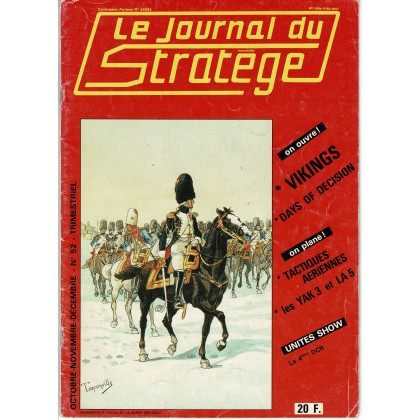 Le Journal du Stratège N° 52 (revue de jeux d'histoire & de wargames) 002