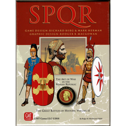 SPQR Deluxe - Second Edition de 2018 (wargame GMT en VO) 001