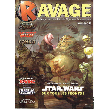 Ravage N° 8 (le Magazine des Jeux de Figurines Fantastiques) 001