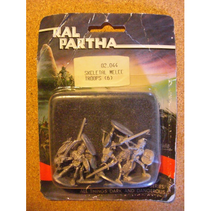 Skeletal Melee Troops (blister de figurines Fantasy Ral Partha) 001