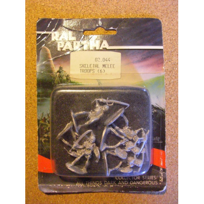 Skeletal Melee Troops (blister de figurines Fantasy Ral Partha) 002