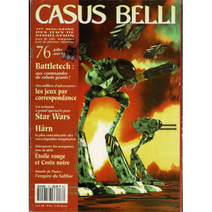 Casus Belli N° 76 (1er magazine des jeux de simulation) 011