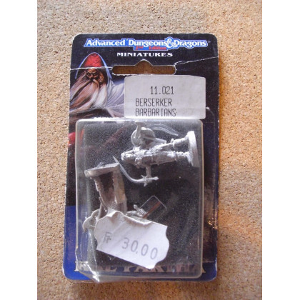 Berserker Barbarians (blister figurines AD&D Miniatures de Ral Partha) 001
