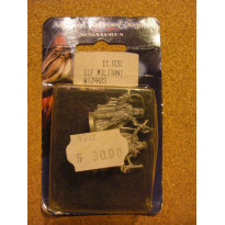 Elf Militant Wizards (blister figurines AD&D Miniatures de Ral Partha)