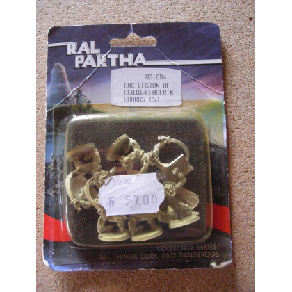Orc Legion of Death - Leader & Guards (blister de figurines Fantasy Ral Partha) 002