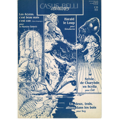 Casus Belli N° 59 - Encart de scénarios (premier magazine des jeux de simulation) 002