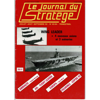 Le Journal du Stratège N° 63-64 (revue de jeux d'histoire & de wargames) 001