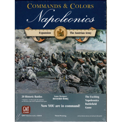 Commands & Colors Napoleonics - The Austrian Army (wargame GMT en VO) 001