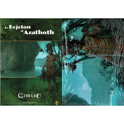 Lot Le Rejeton d'Azathoth et son écran du Gardien - Edition spéciale (jdr L'Appel de Cthulhu V6 en VF) L099