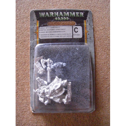 Prêtre des Runes Space Wolf (blister de figurine Warhammer 40,000) 001