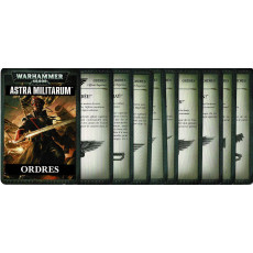 Cartes Ordres - Astra Militarum (jeu figurines Warhammer 40,000 en VF)
