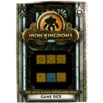 Iron Kingdoms - Game Dice (accessoire jdr Royaumes d'Acier en VO) 001