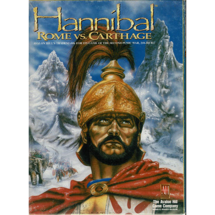 Hannibal - Rome vs. Carthage (boardgame d'Avalon Hill en VO) 001