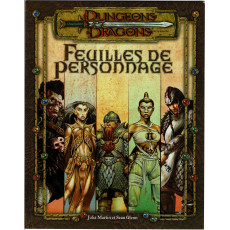 Bloc De Feuilles De Personnage Warhammer JdR (VF) – 39 Feuilles, édition 1989, état Excellent
