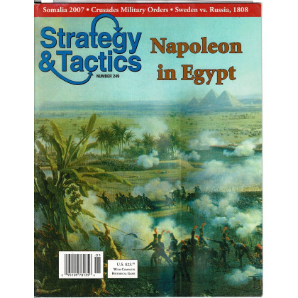 Strategy & Tactics N° 249 - Napoleon in Egypt (magazine de wargames & jeux de simulation en VO) 001