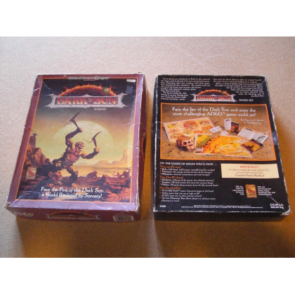 Dark Sun - Boxed Set (jdr AD&D 2e édition en VO) 002