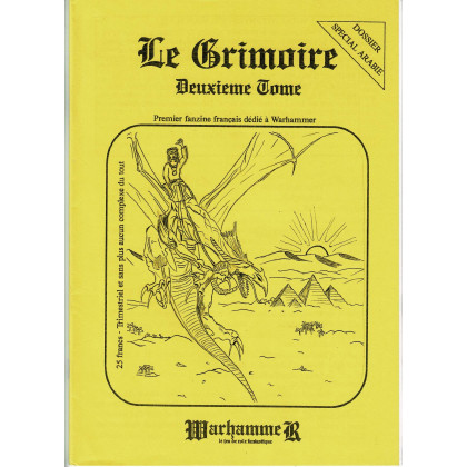 Le Grimoire N° 2 - Deuxième Tome (fanzine jdr Warhammer 1ère édition en VF) 001