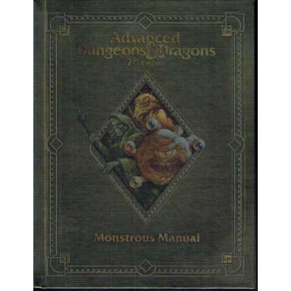 Monstrous Manual - Deluxe Edition (jdr AD&D 2e édition révisée en VO) 001
