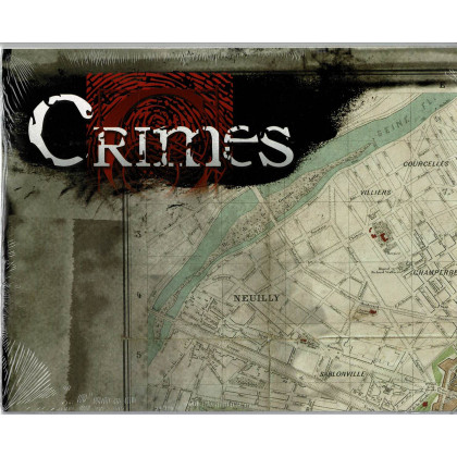 Crimes - La carte de Paris à la Belle Epoque (jdr Editions Sycko en VF) 001