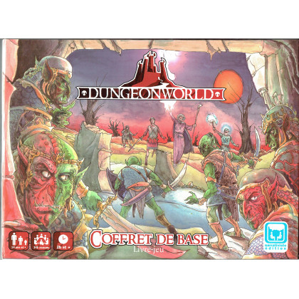 Dungeon World - Coffret de base (jdr Livre-jeu de Narrativiste Edition en VF) 001