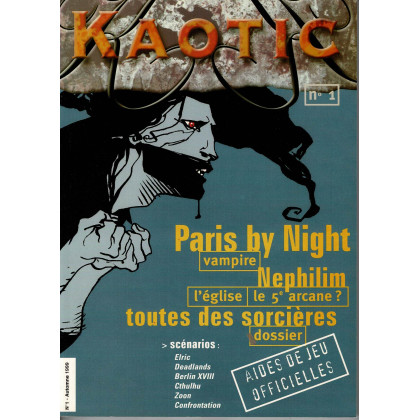 Kaotic N° 1 (magazine de jeux de rôles en VF) 002