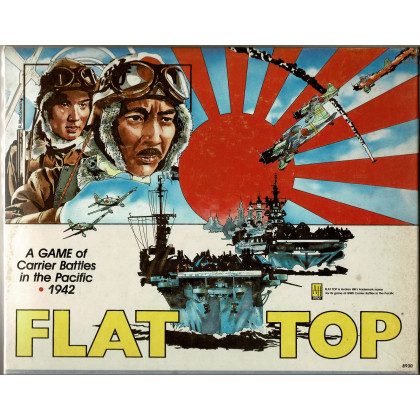 Flat Top - A Game of Carrier Battles in the Pacific 1942 (wargame d'Avalon Hill en VO) 001