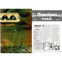 Torg La Guerre des Réalités - L'écran de jeu & Les Chroniques de Torg 3-4-5 (jdr Jeux Descartes en VF)