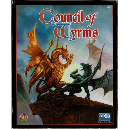 Council of Wyrms - Deluxe Boxed Set (boîte jdr AD&D 2 en VO) 001