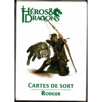 Héros & Dragons - Cartes de sort de Rôdeur (jdr de Black Book en VF)