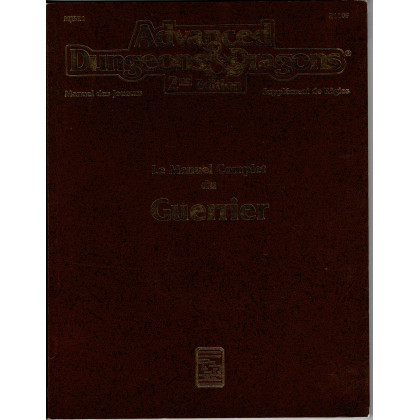 MJSR1 - Le Manuel Complet du Guerrier (jdr AD&D 2e édition en VF) 008