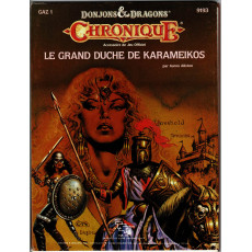 GAZ1 Le Grand Duché de Karameikos (jdr D&D Chronique 1ère édition en VF)