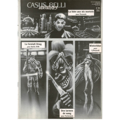 Casus Belli N° 56 - Encart de scénarios (premier magazine des jeux de simulation) 001