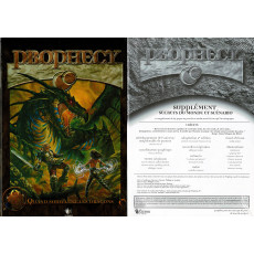 Prophecy - Livre de base 1ère édition + Ecran & livret V2 (jdr Halloween Concept en VF)